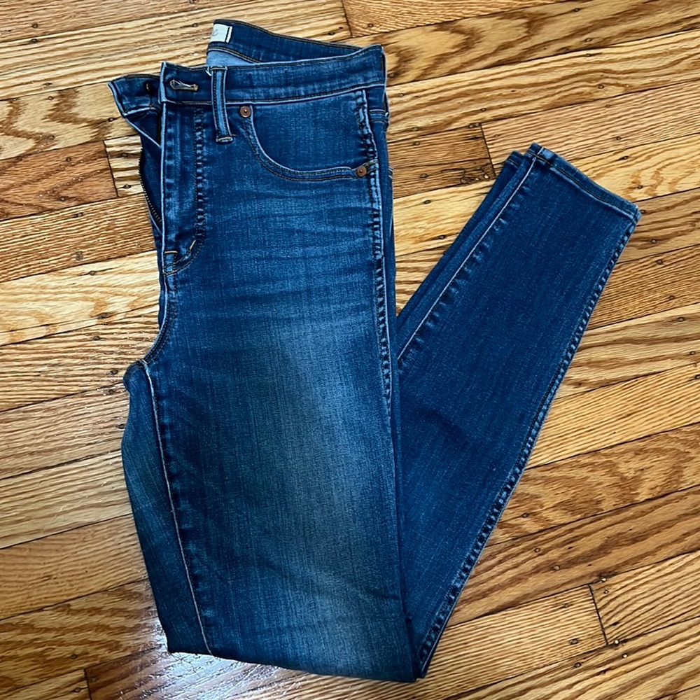 Madewell 10” high rise skinny 27T